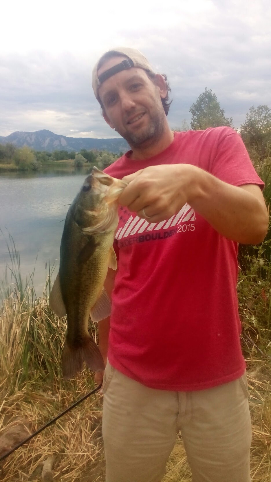 Sawhill Ponds Bass Caught on Weightless, Texas-Rig Plastic Worm